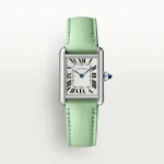 Cartier Tank Must Watch Small Model Green WSTA0061