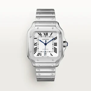 Cartier Santos Large Model Classic Silver WSSA0018