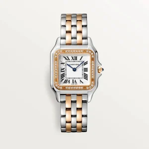 CARTIER PANTHERE Medium Model Rose Gold Mix Diamond W3PN0007