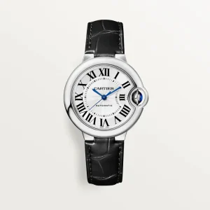 CARTIER Ballon Bleu BLEU Alligator Strap 33mm WSBB0030