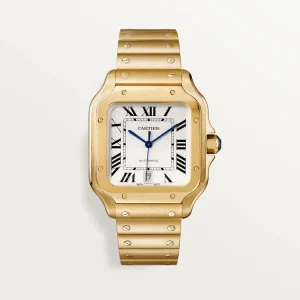 CARTIER SANTOS Large Model Gold WGSA0029