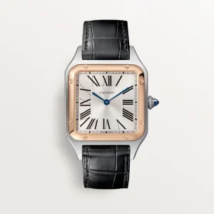 CARTIER SANTOS-DUMONT XL Model Rose Gold Mix W2SA0017
