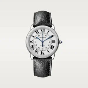 CARTIER MONTRE RONDE SOLO Silver Gray 36mm WSRN0021