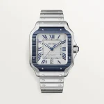 Cartier Santos Blue PVD Bezel WSSA0047