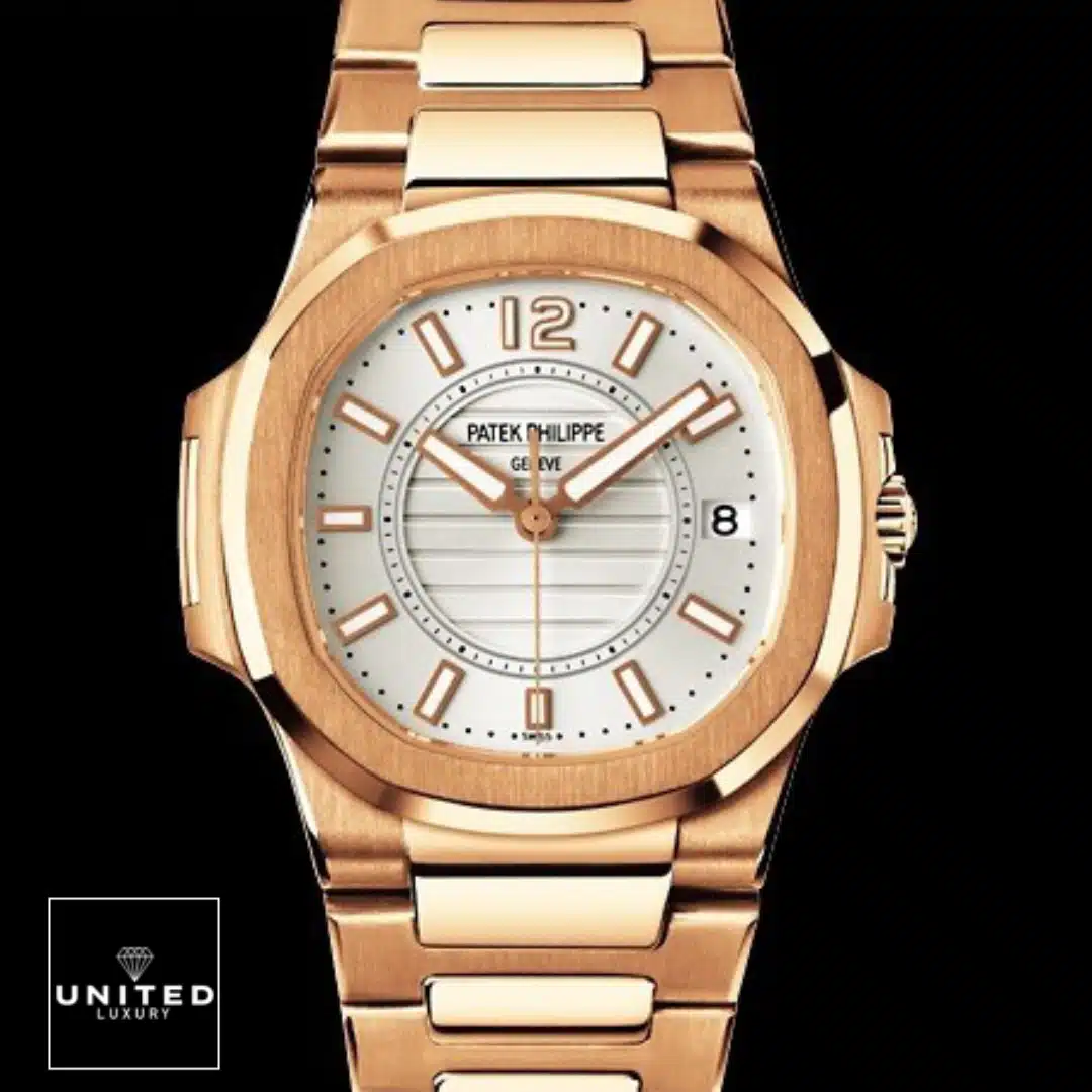 Patek Philippe Nautilus 7011/1R Replica 1 Patek Philippe Nautilus 7011/1R White Dial Replica