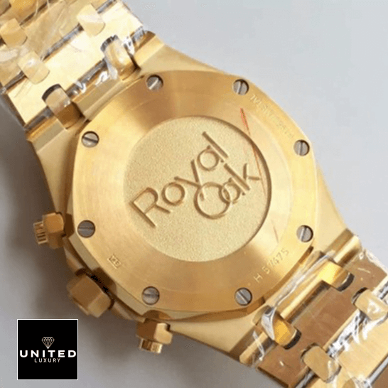 Audemars Piguet Royal Oak Chronograph 26320 Replica 2 Audemars Piguet Royal Oak Gold Case Replica white background