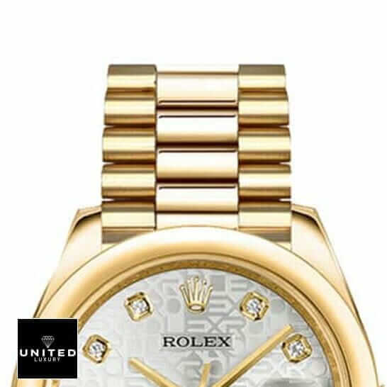 Rolex Datejust Grey Diamond Replica 1 Rolex Datejust 278273 Yellow Gold Oyster Bracelet Replica