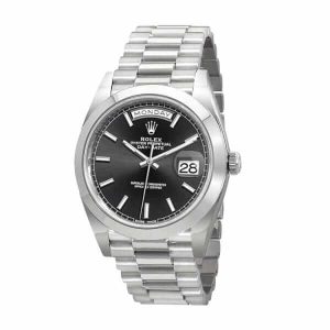 rolex-day-date-228206-kw-stainless-steel-black-diagonal-dial-replica-600x600