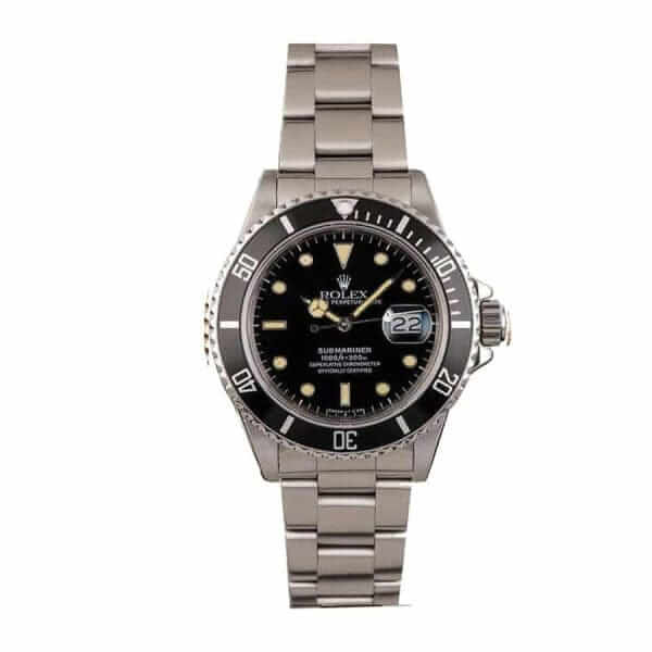 rolex-rare-submariner-black-dial-stainless-steel-date-pre-ceramic-16800-oyster-replica-600x600