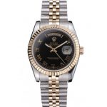 Superclone Rolex Day-Date 36mm Black Dial SRL78