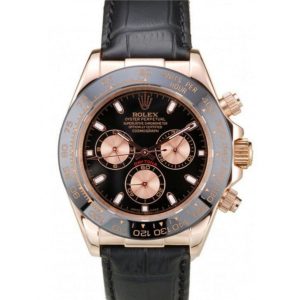Replica Rolex Daytona 39mm Black Dial REP016831