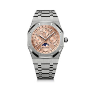 Audemars Piguet Royal Oak Moon Phase Model Salmon 41mm Color