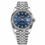 Rolex Datejust 126334Blue Diamond Jubilee 40mm Stainless Steel Mens Watch