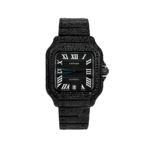 40mm Cartier Santos 100 XL - Black Diamond