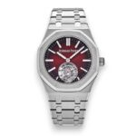 Royal Oak Flying Tourbillon Steel Red Dial 41mm