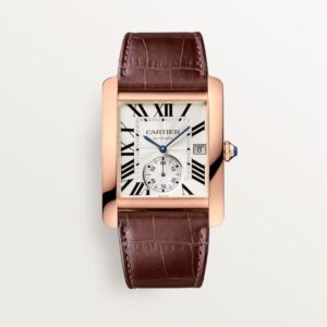 W5330001 Tank MC | Large model, automatic movement, rose gold, leather