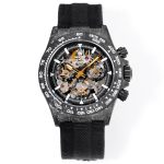 Rolex Cosmograph Daytona DiW Carbon Skeleton Gold Dial 4130