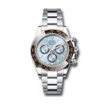 Daytona 126506-0002 Platinum Ice Blue Dial Diamond Indexes