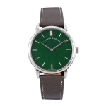 A.Lange & Sohne Saxonia  Steel Case Green Dial