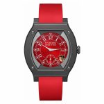 F.P.Journe élégante 48 Titalyt 40mm Red Dial Titanium Rubber Strap
