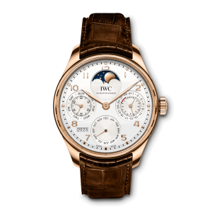 IWC Portugieser Rose Gold men’s automatic mechanical watch in Silver Replica Watch IW503302
