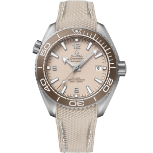 Omega Seamaster Planet Ocean 600M Co-Axial 43.5 Master Chronometer 43.5mm Steel Linen Dial Rubber Strap